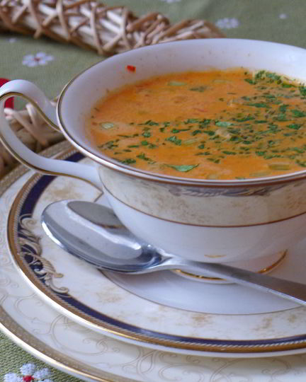 Рецепт голландского супа-пюре из паприки