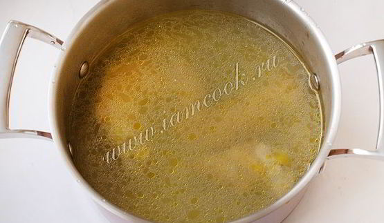 гороховый суп пюре с курицей