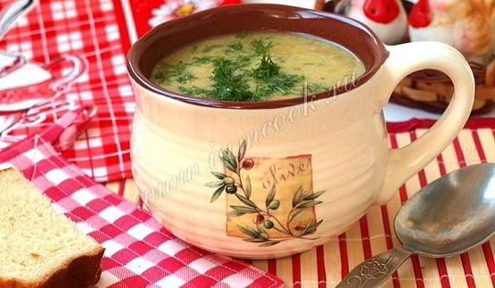 гороховый суп пюре с курицей