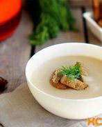 Грибной суп-пюре со сливками