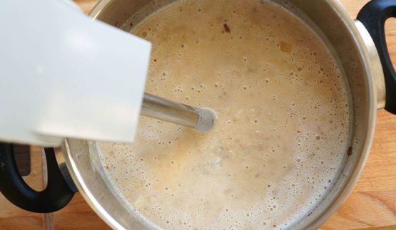 грибной суп-пюре со сливками