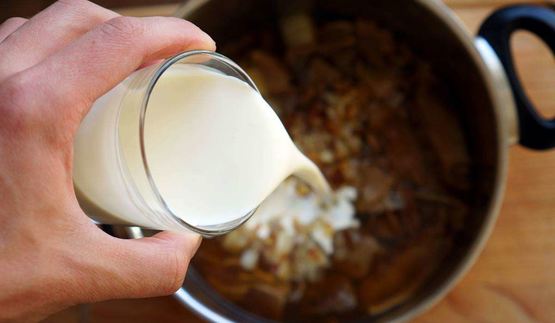 грибной суп-пюре со сливками