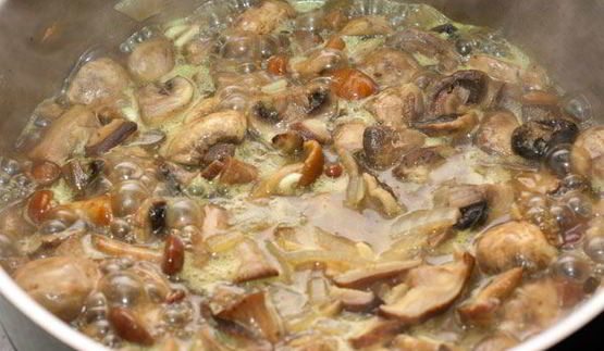 грибной суп-пюре