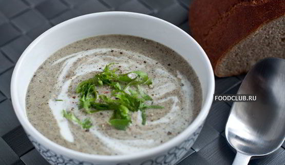 грибной суп-пюре