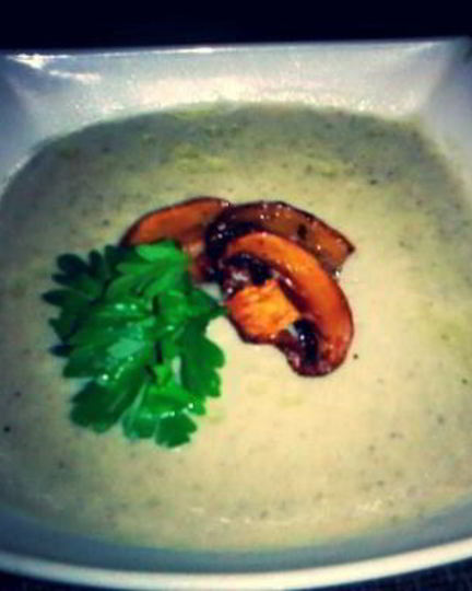 Рецепт картофельного супа-пюре с шампиньонами