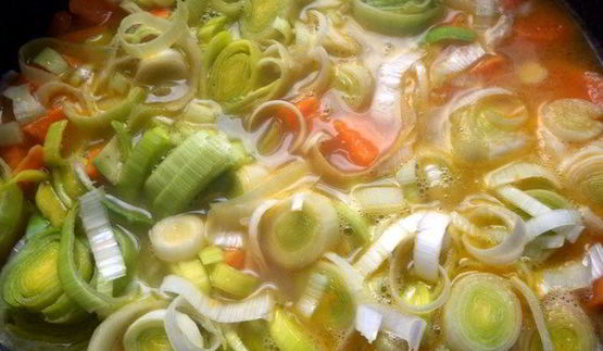 кукурузный суп-пюре с бататом