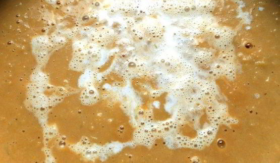 кукурузный суп-пюре с бататом