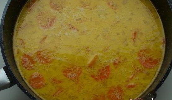 морковно-ананасовый суп-пюре с карри