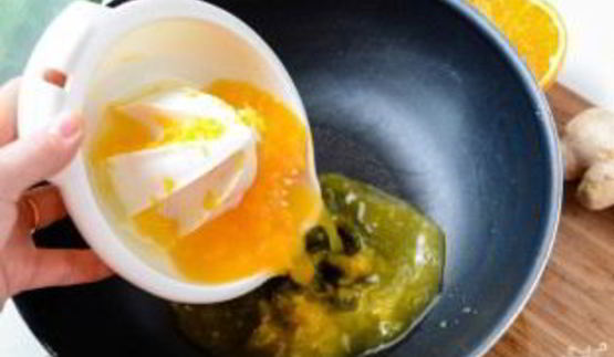 морковный суп-пюре с имбирем