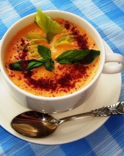 Рецепт морковного супа-пюре с сельдереем