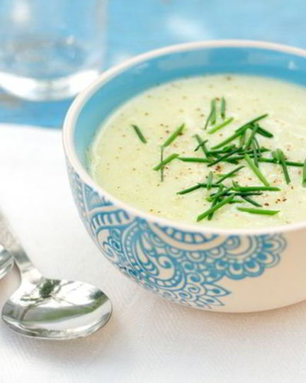 Рецепт нежного супа-пюре из цветной капусты