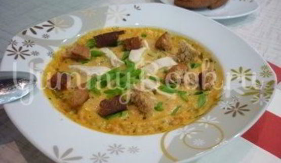 острый морковный суп-пюре