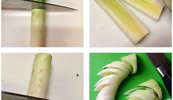 овощной перловый суп-пюре с луком-пореем и шампиньонами