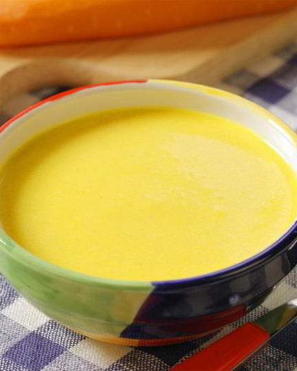 Рецепт овощного супа-пюре с сыром