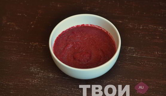 постный свекольный суп-пюре