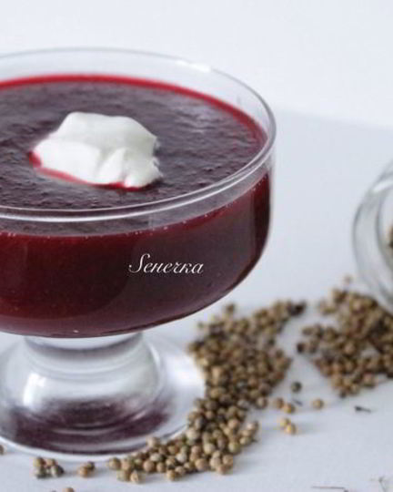 Рецепт пряного свекольного супа-пюре