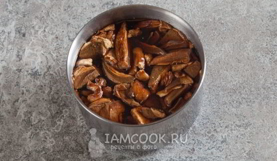 суп-пюре грибной из сушеных грибов