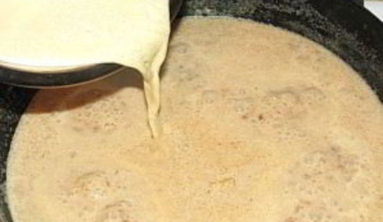 суп-пюре из белых грибов в блендере