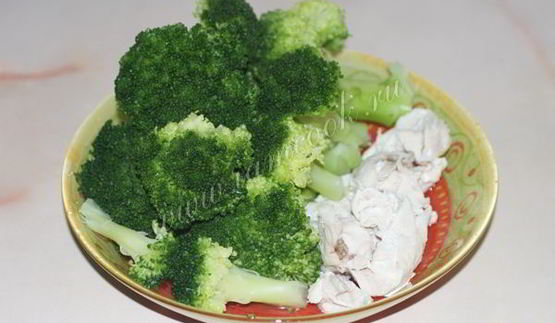 суп пюре из брокколи и сливками