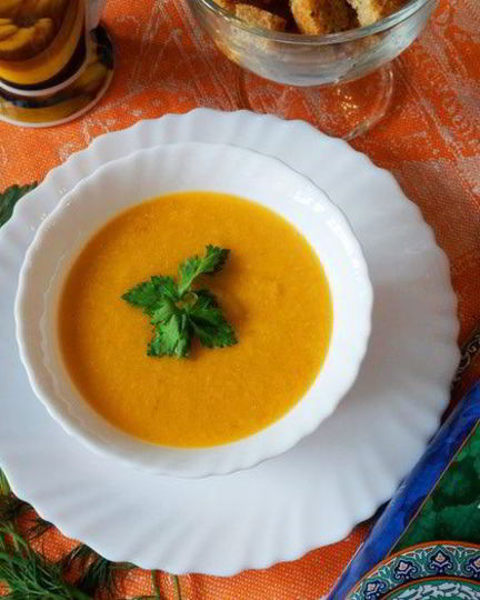 Рецепт супа-пюре из чечевицы