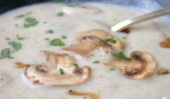 суп-пюре из грибов