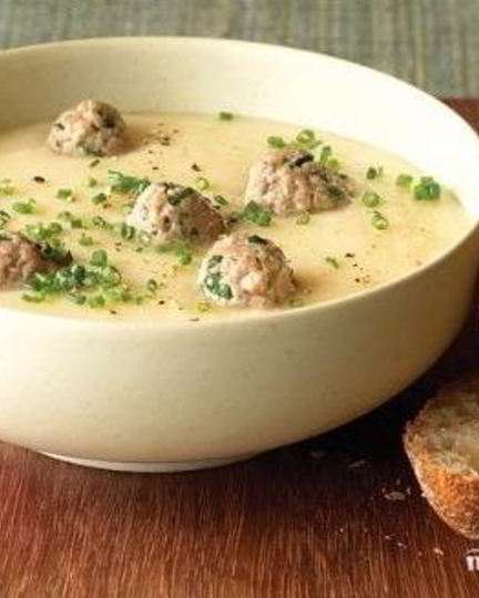 Рецепт супа-пюре из кабачков и цветной капусты