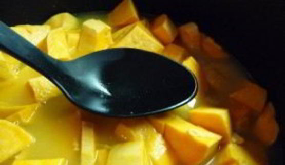 суп-пюре из картофеля с авокадо