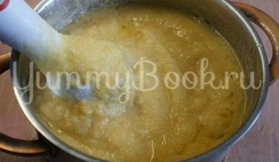 суп-пюре из корня сельдерея и картофеля