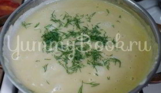 суп-пюре из корня сельдерея и картофеля