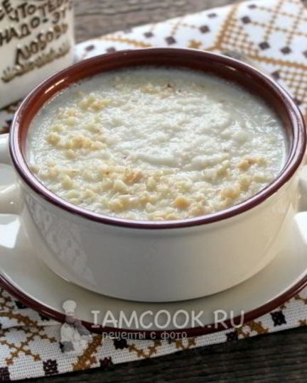 Рецепт супа-пюре из корня сельдерея с арахисом