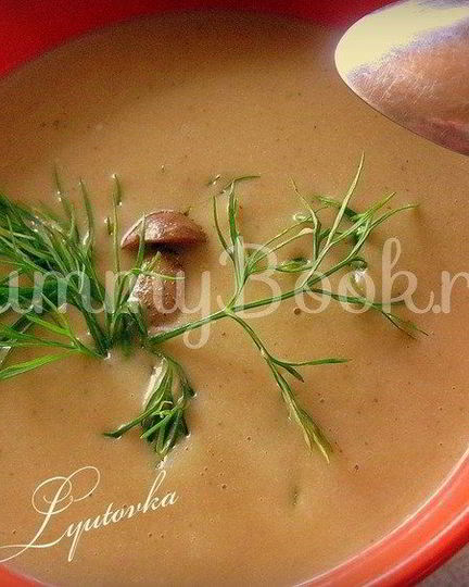 Рецепт супа-пюре из лесных грибов