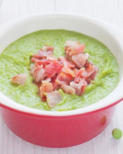 Рецепт супа-пюре из молодого горошка