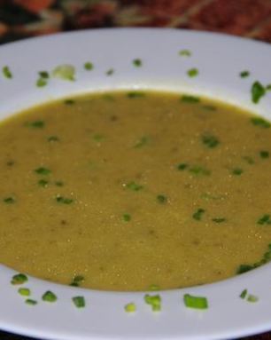 Суп-пюре из морской рыбы