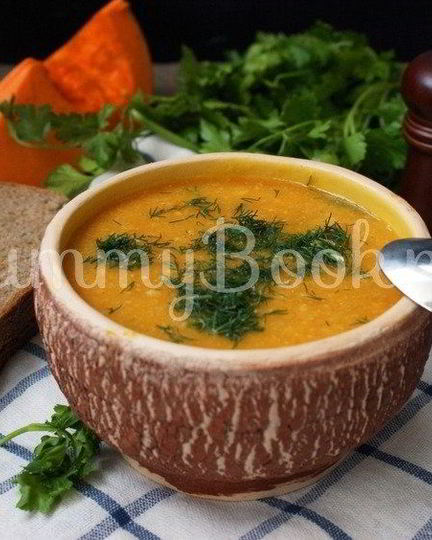Рецепт супа-пюре из нута с тыквой