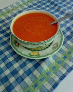 Суп-пюре из помидоров