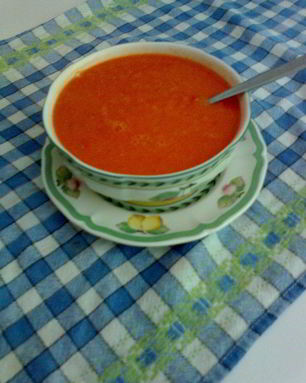 Суп-пюре из помидоров