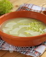 Суп-пюре из сельдерея