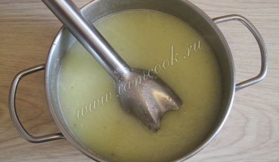 суп-пюре из сельдерея