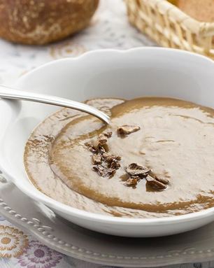 Суп пюре из сушеных грибов