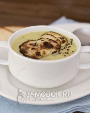 Суп-пюре из цукини