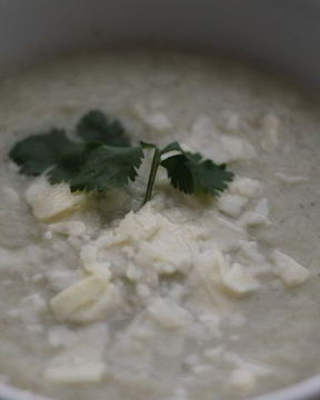 Суп-пюре из цветной капусты диетический