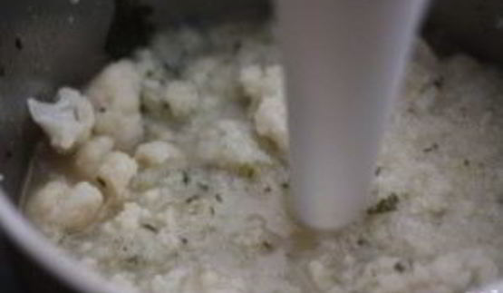 суп-пюре из цветной капусты диетический