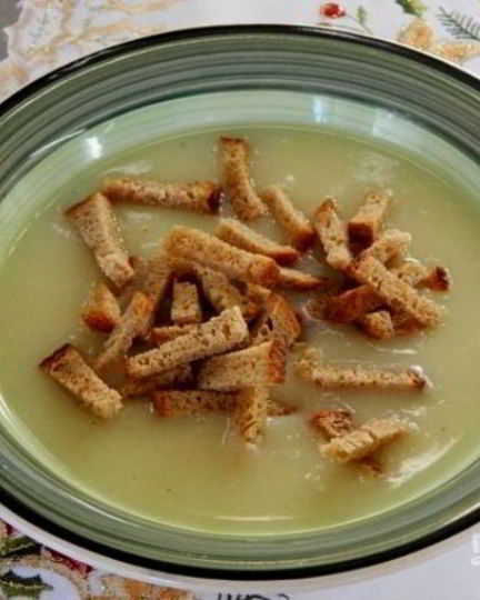 Рецепт супа-пюре постного