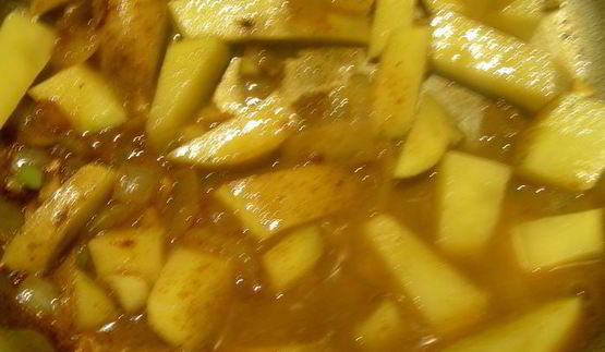 суп-пюре с цукини и карри