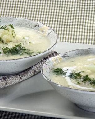 Суп-пюре с цветной капустой