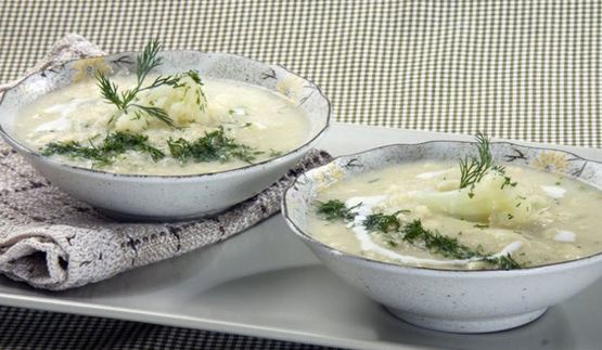 суп-пюре с цветной капустой