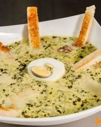 Суп пюре со шпинатом