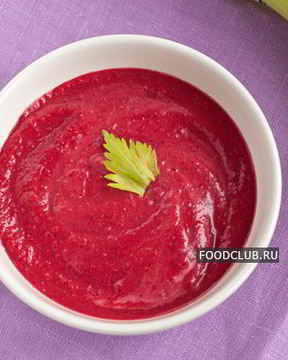 Свекольный суп-пюре