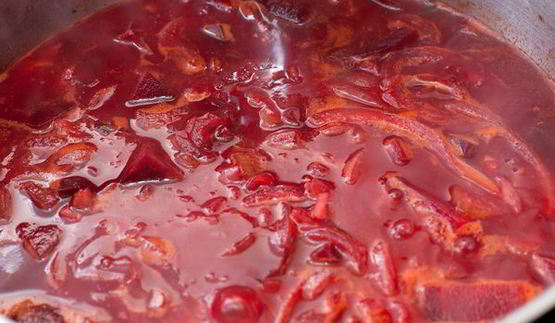 свекольный суп-пюре