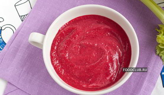 свекольный суп-пюре
